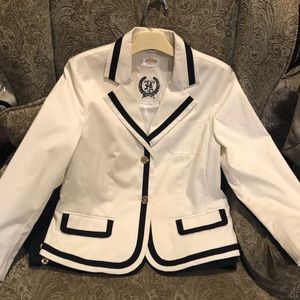TALBOTS petites nautical lined Blazer-M